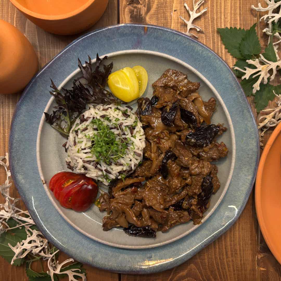 Beef Rendang with Rice